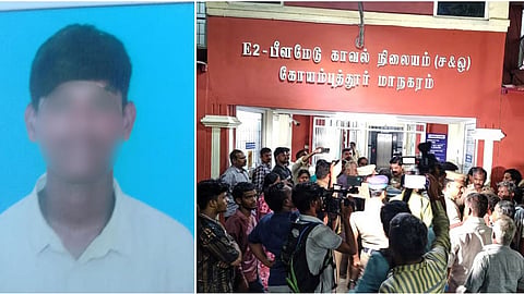 கோவையில் பிளஸ்-1 மாணவன் தற்கொலை - பள்ளி தலைமை ஆசிரியர் உள்பட 2 பேர் பணியிடை நீக்கம்!