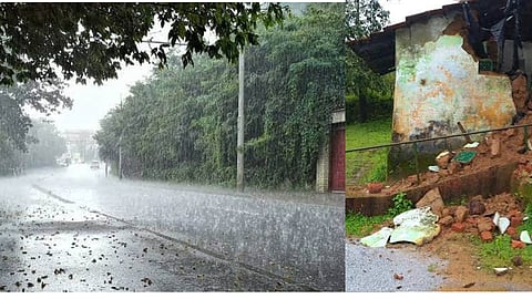 heavy rain