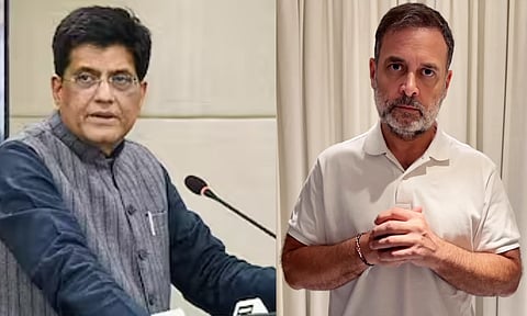 Piyush Goyal - Rahul Gandhi