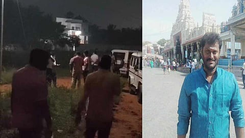 ஆரோவில் அருகே ரியல் எஸ்டேட் புரோக்கர் வெட்டிக்கொலை