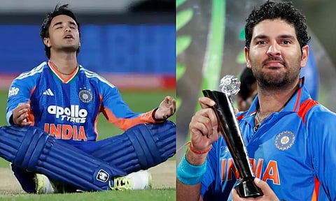 Abishek sharma- Yuvaraj singh