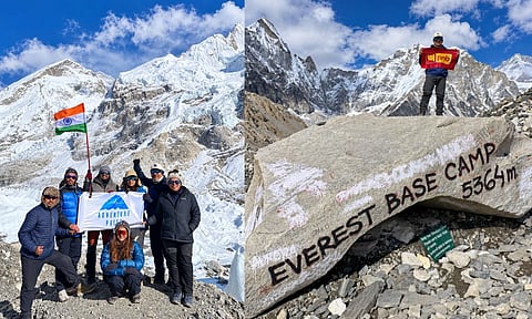 அரியானா : 7 வயதில் காது கேட்கும் திறனை இழந்த வாலிபர் Everest Base Camp சென்று சாதனை!