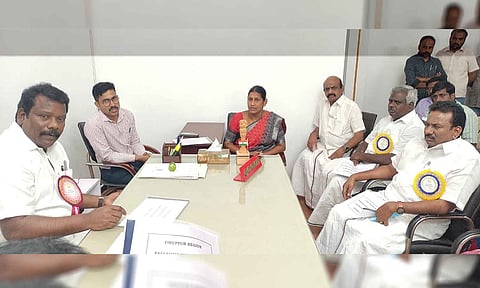 சட்டமன்ற பொதுக்கணக்கு குழுவினர் ஆய்வு