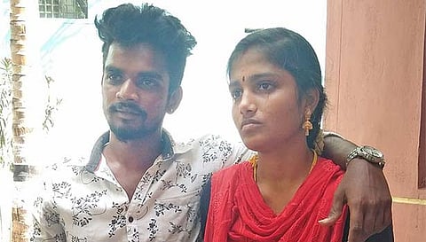 போலீஸ் நிலையத்தில் தஞ்சமடைந்த பிரவீன்குமார்-பிரபா