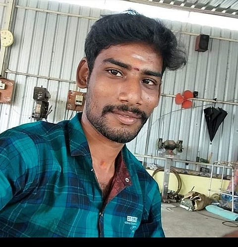 பா.ஜ.க.பிரமுகர் தினேஷ். 