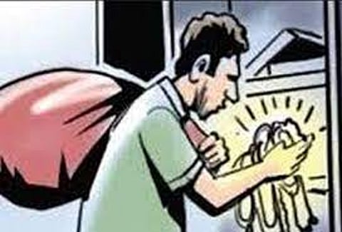 சரவணம்பட்டியில் அரிசி கடையில் கொள்ளை