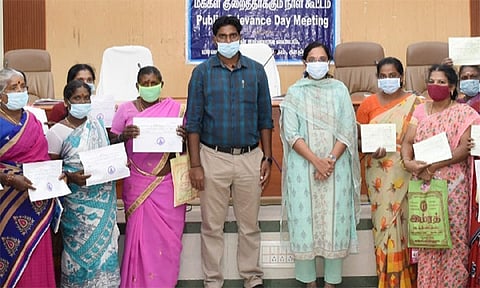 காஞ்சிபுரத்தில் மக்கள் குறைதீர்க்கும் நாள் கூட்டம்