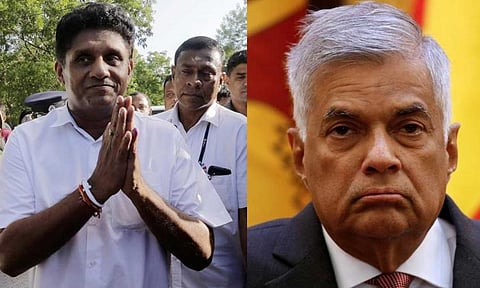 சஜித் பிரேமதாச ரணில் விக்ரமசிங்கே