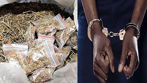 கஞ்சா விற்ற 2 பேர் கைது