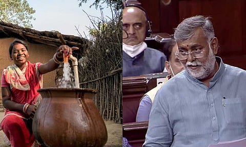 குழாய் மூலம் குடிநீர், பிரஹலாத் சிங் பட்டேல் 