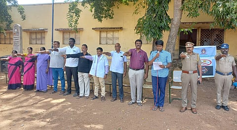போதை பொருள் ஒழிப்பு விழிப்புணர்வு பிரச்சாரம்