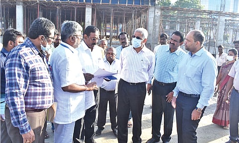 அரசு கூடுதல் தலைமை செயலாளர் சிவ்தாஸ்மீனா ஆய்வு