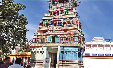 சேதுபாவாசத்திரம் அருகே உள்ள மருங்கப்பள்ளம் அவுஷதபுரீஸ்வரர் கோவில் குடமுழுக்கு