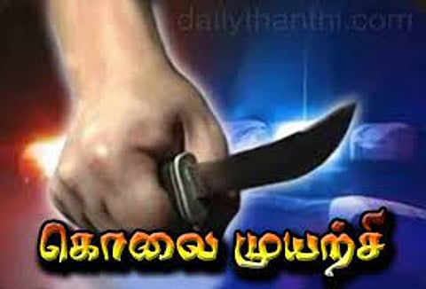 கோவையில் மனைவியை கொல்ல முயன்ற கணவர்