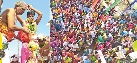 சேர்வராயன் பாளையம் மாரியம்மன் கோவில் கும்பாபிஷேக விழா