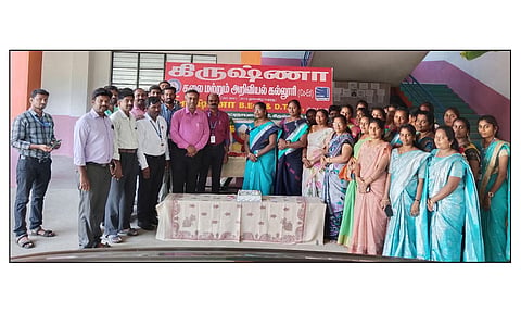 கிருஷ்ணா கல்வி நிறுவனத்தில் ஆசிரியர் தின விழா