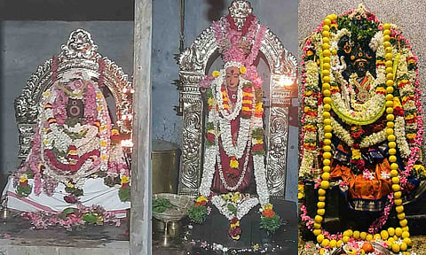  உலகேஸ்வர சுவாமி மற்றும் ஸ்ரீ கரியகாளியம்மன்.