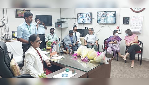 சேலம் அரசு ஆஸ்பத்திரியில் உலக வங்கி குழுவினர் ஆய்வு