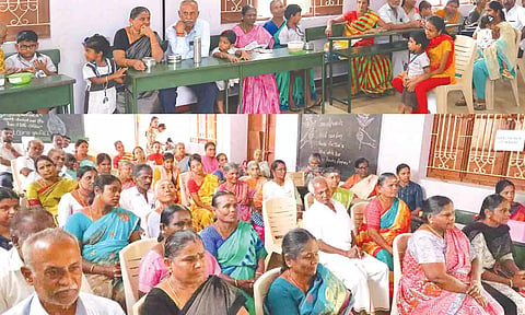 திருப்பூர் வித்யா மந்திர் மெட்ரிக் பள்ளியில் தாத்தா பாட்டிகள் தினம் கொண்டாட்டம்