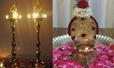 காமாட்சி விளக்கு - குத்து விளக்கு... வித்தியாசம்