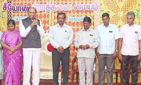 கிறிஸ்துமஸ் விழா சிறப்பாக கொண்டாடப்பட்டது.