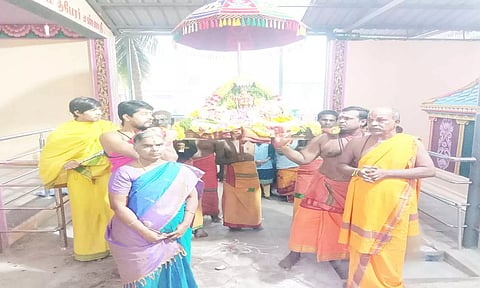 வாலாஜா தன்வந்திரி பீடத்தில் சொர்க்கவாசல் திறப்பு