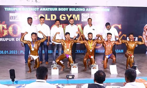 பல்லடத்தில் ஆணழகன் போட்டி