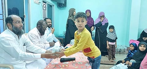 அரபிக் கல்லூரி பட்டமளிப்பு விழா நடைபெற்ற போது எடுத்த படம்.