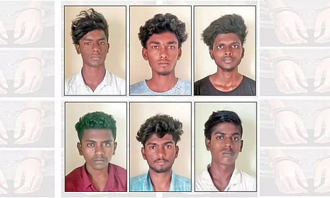 கைது செய்யப்பட்டவர்கள்.