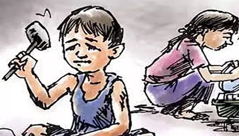 குழந்தை தொழிலாளர்கள் 2 பேர் மீட்பு