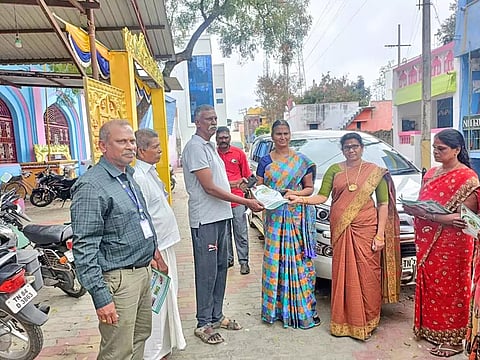 விழிப்புணர்வு முகாம் நடந்த போது எடுத்த படம்