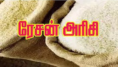 வீட்டில் பதுக்கிய 270 கிலோ ரேஷன் அரிசி பறிமுதல்முதியவர் கைது