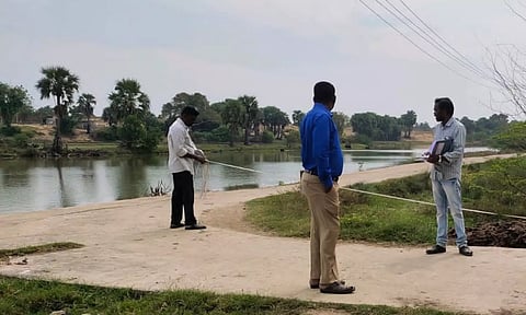 பக்கிங்காம் கால்வாய் கரைகள் ஆய்வு
