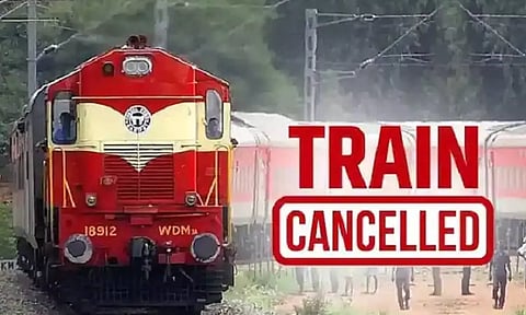 கோவை-நாகர்கோவில் ரெயில் 3 நாட்கள் முழுவதும் ரத்து