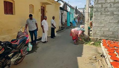 பொத்தனூர் பேரூராட்சி ஒருங்கிணைந்த தூய்மை பணி முகாம் நடைபெற்ற போது எடுத்த படம்