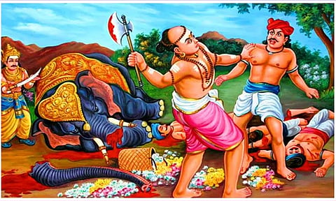 இன்று எறிபத்த நாயனார் குரு பூஜை