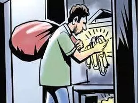 வடலூர் அருகே இளநீர் வியாபாரி வீட்டில் நகை, பணம் கொள்ளைகதவை பூட்டாததால் மர்ம கும்பல் கைவரிசை