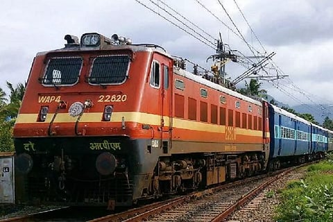 திருச்சி - கரூர் பயணிகள் ரயில் ஒருநாள் ரத்து