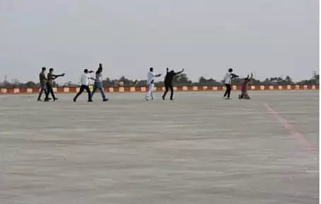 கோவை விமான நிலையத்தில் பாதுகாப்பு ஒத்திகை