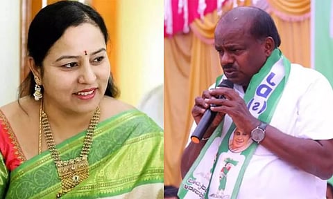 ஹாசன் தொகுதியில் பவானி ரேவண்ணா போட்டியிட்டால் வெற்றி பெற முடியாது: குமாரசாமி பேட்டி