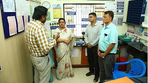 ஆரம்ப காதார நிலையத்தில் தேசிய தரச்சான்று குழுவினர் ஆய்வு செய்தனர்.