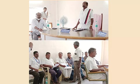 திருப்புல்லாணி ஊராட்சியில் கவுன்சிலர்கள் கூட்டம்