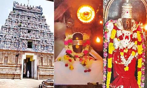 கோவில், வீழிநாதர், சுந்தர குஜாம்பிகை