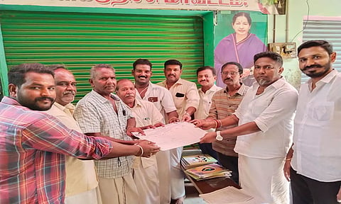 தியாகதுருகத்தில் அ.தி.மு.க. உறுப்பினர் சேர்க்கை