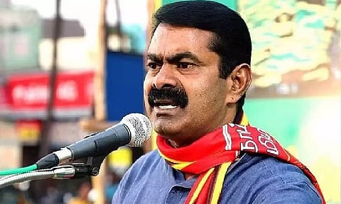 பேனா நினைவுச் சின்னத்துக்கு அனுமதி.. இது மக்களாட்சி முறைக்கு எதிரான செயல்.. மீண்டும் கொந்தளித்த சீமான்!