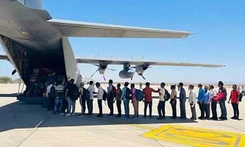 சூடானில் இருந்து 3,862 இந்தியர்கள் மீட்பு