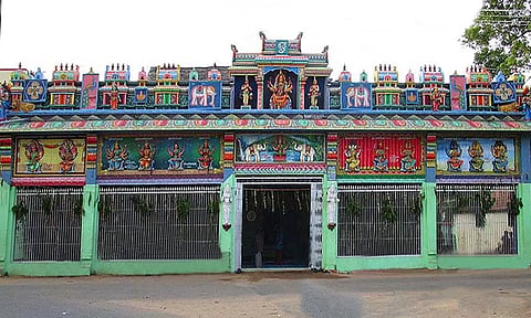 அம்மை நோய் தீர்க்கும் நாச்சியார்கோவில் ஆகாச மாரியம்மன் கோவில்