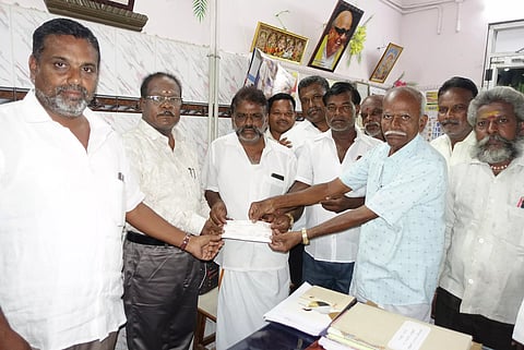 தமிழக அரசின் நமக்கு நாமே திட்டத்தின் கீழ் ரூ.81 லட்சத்தில் சமுதாய கூடம்