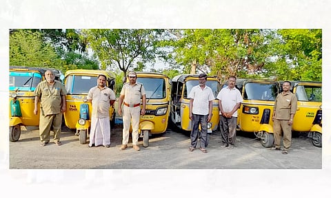 பயணிகளிடம் அதிக கட்டணம் வசூலித்த 5 ஆட்டோக்கள் பறிமுதல்