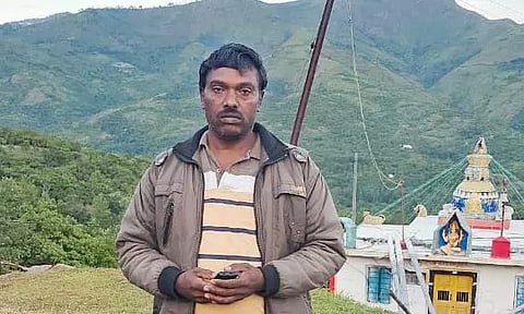 கைது செய்யப்பட்ட ராம்ராஜ்.